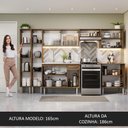 Ver imagem 6 de Armário de Cozinha Completa 293cm com Pia Rustic Emilly Madesa 06