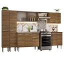 Ver imagem 3 de Armário de Cozinha Completa 293cm com Pia Rustic Emilly Madesa 06