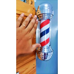 Barber Pole Giratório 60cm Bivolt + Barber Mini 30cm Promo. - 10