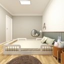 Ver imagem 4 de Cama Infantil Montessoriana Casal Duna