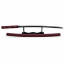 Ver imagem 1 de Katana Shirasaya Sakata Gintoki Gintama Lâmina de Metal com Bainha e Suporte 100,5 cm