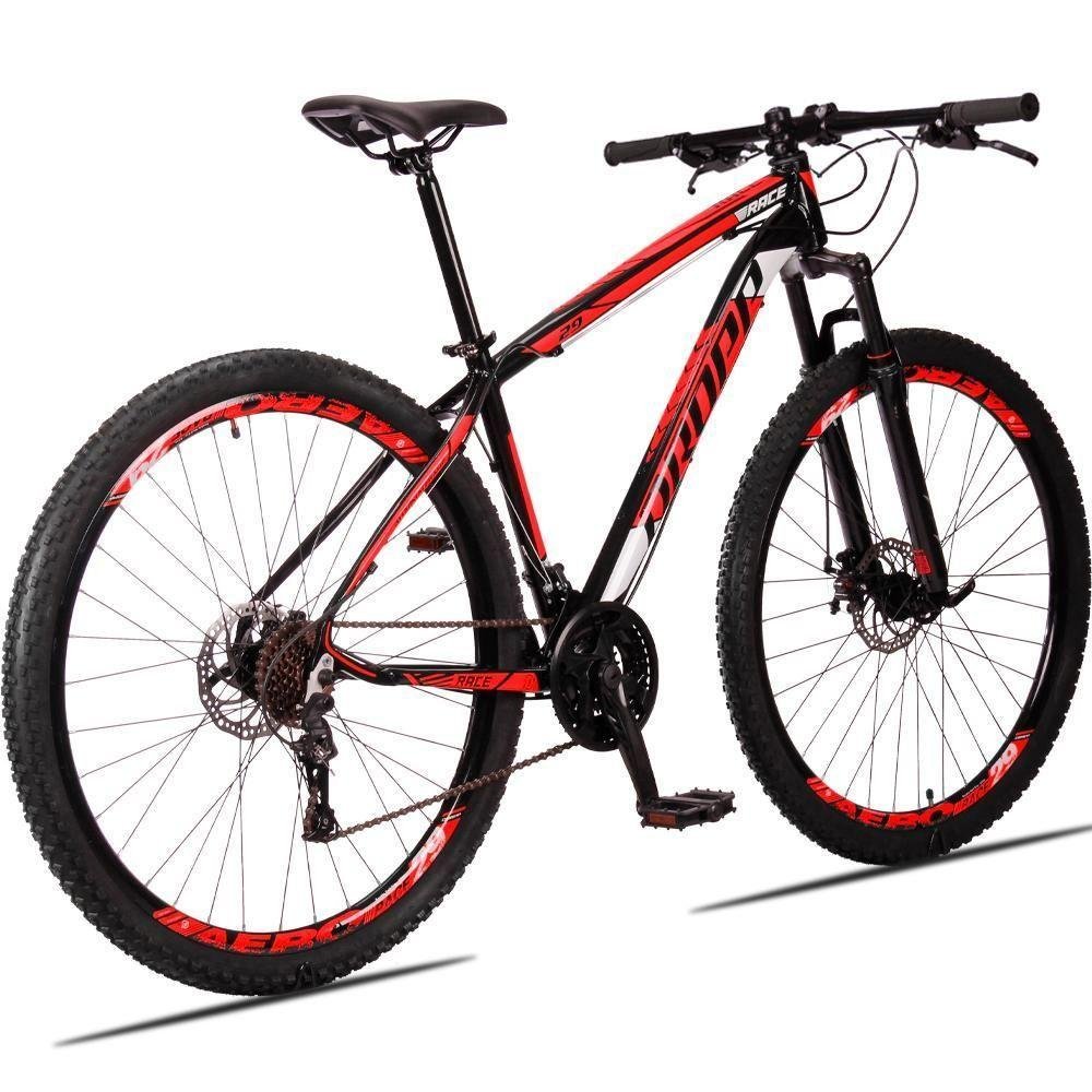 Bicicleta Aro 29 Dropp Race 24 Vel Câmbio Traseiro Shimano Freio a Disco Bike Mtb Alumínio Preto+ - 3