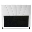 Ver imagem 1 de Cabeceira Cama Box Solteiro Dallas 90cm Corano Branco - Desk Design