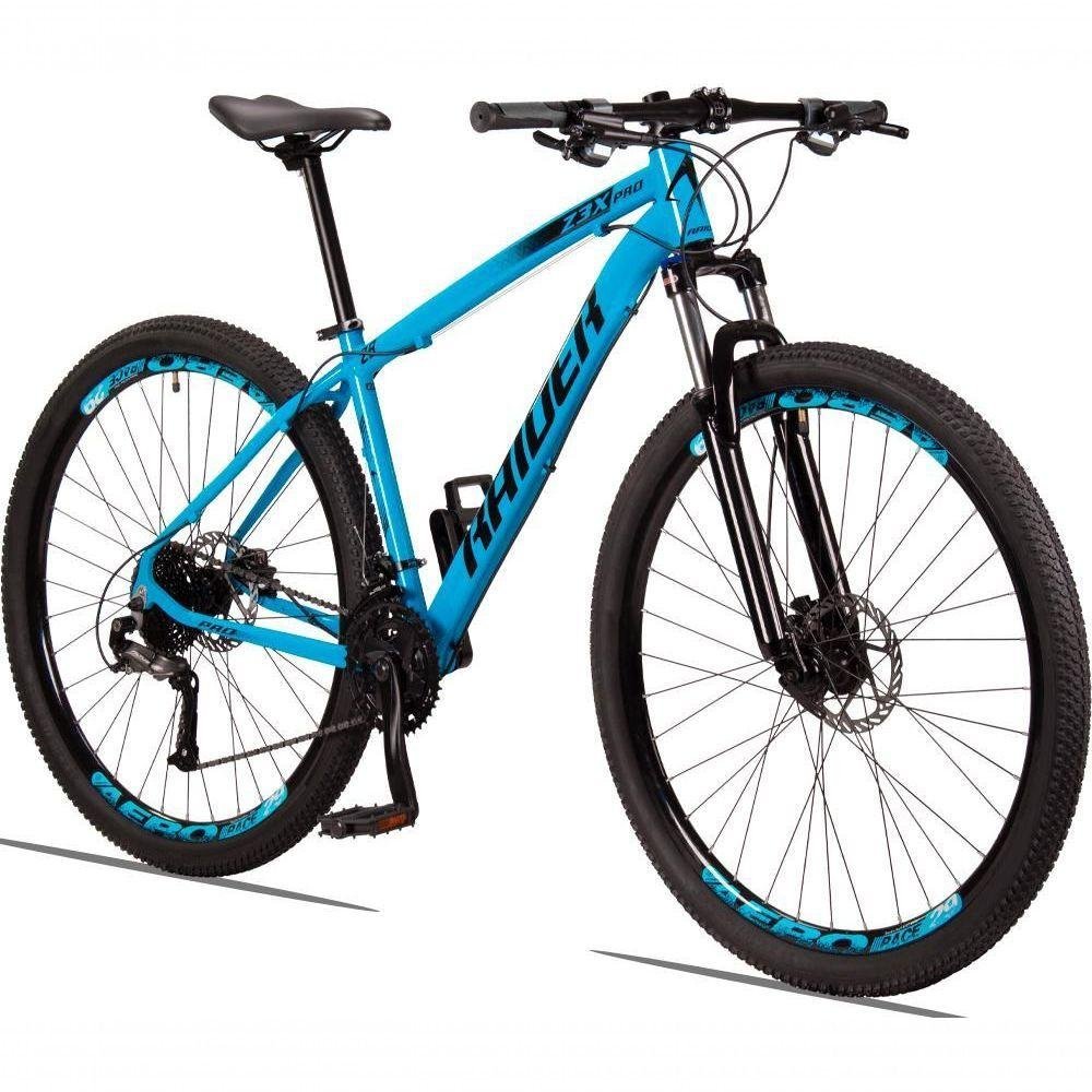 Bicicleta 29 Raider Z3X Pro 27V Câmbio Traseiro Azul+Preto - 1