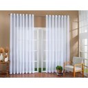 Ver imagem 1 de Cortina de Voil Branco sem Forro 6.00 X 2.50 - Tcd