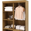 Ver mais imagens de Guarda Roupa Solteiro 103cm com Espelho Ideal Nature - Vila Rica