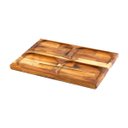Ver imagem 1 de Tábua de Frios Petisqueira Retangular 4 Divisórias 25x35cm Libaneza 94043lb