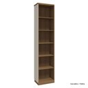 Ver imagem 1 de Módulo Cantoneira Lateral 245cm Altura Rimo Setiba - Carvalho/palha
