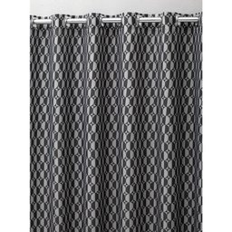 Cortina Estampada Barein Cinza 3,00m x 2,40m Sultan - 2
