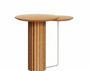 Ver imagem 1 de Mesa Lateral Dupla Living Nature: Natural