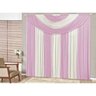 Cortina Suprema para Sala Quarto Escritório 2 Metros Rosa - 1