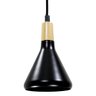 Pendente Cone Metal e Madeira + LED G9 Branco Quente ST451 - 3
