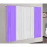 Cortina Versátil 3.00x2.50m - Lilás e branco - 1
