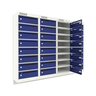Armário de Aço para Correspondência 32 Portas - Nk 2716 Nilko Armários Azul Sky Cadeado Padrão - 4