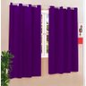 Cortina Roma 4.00x2.80m Com Ilhós - Roxo - 1