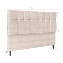 Ver imagem 6 de Cabeceira Paris Para Cama Box Queen 164 cm Suede - SSX Multicoisas Bege