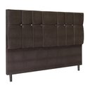 Ver imagem 1 de Cabeceira Paris Para Cama Box Queen 164 cm Suede - SSX Multicoisas Bege