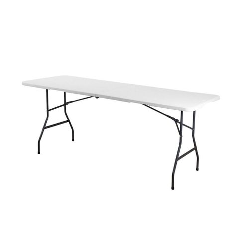 Mesa Portátil Dobrável Vira Maleta com Alça Camping