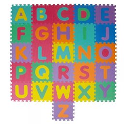 Tapete Atividade EVA 36 Peças Modelo Alfanumérico Mor - 4