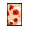 Quadro Decorativo 60x80cm Canvas Flores Vermelhas Vintage Flnt049 - 1