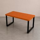 Ver imagem 7 de Mesa Industrial para Área Gourmet Madeira Maciça Bernardo com Ferragem 1,20m Preto
