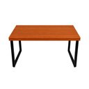 Ver imagem 5 de Mesa Industrial para Área Gourmet Madeira Maciça Bernardo com Ferragem 1,20m Preto