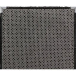 Tapete para Sala Andino 1,00 x 1.50 Antiderrapante A81 Preto - 3