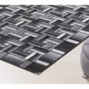 Ver imagem 4 de Tapete para Sala Andino 1,00 x 1.50 Antiderrapante A81 Preto