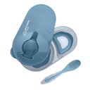 Ver imagem 3 de Prato Fundo com Divisória e Colher Azul - Multikids