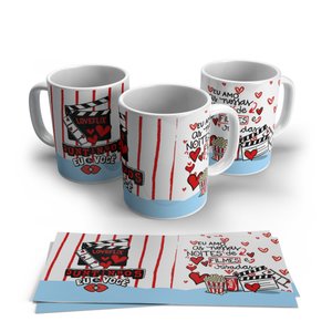 Caneca de Porcelana Dia Dos Namorados Modelo 02