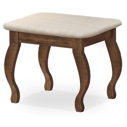 Banqueta com Almofada para Penteadeira Malbec – Luapa - 1