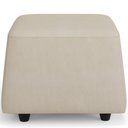 Ver imagem 5 de Kit 02 Puff Decorativo Orgânico para Sala Living Morelo M05 Linho Bege - Lyam Decor