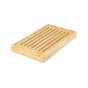 Ver imagem 6 de Kit para Servir com 01 Migalheira + 01 Porta Pão + 01 Boleira em Bambu ou