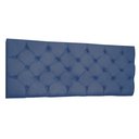 Ver imagem 1 de Cabeceira Painel Capitonê Solteiro 0,90m Jade Suede - Pallazio - Azul Marinho