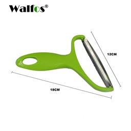 Descascador Walfos, Descascador Vegetais Aço Inoxidável, Ralador para Salada, Fatiador de Batata. - 2