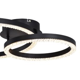 Plafon Skylight Holly 4002 Led Bivolt Preto - 2