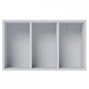 Ver imagem 5 de Escrivaninha de Estudo Tech 135cm com 1 Gaveta Branco Fosco Taurani Nobre Colibri Moveis