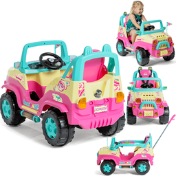 Carrinho de Passeio e Pedal Andador Calesita Diipi Rainbow - 2
