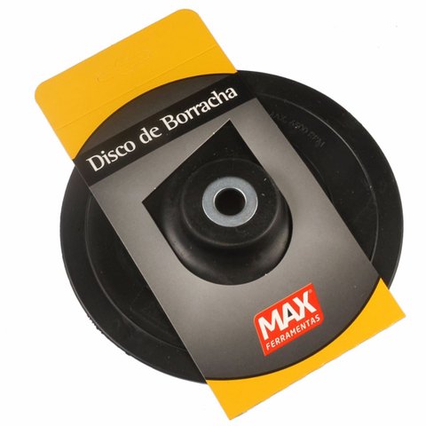 Disco de Borracha 7" Liso - 14770 - Max