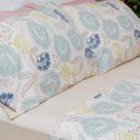 Ver imagem 2 de Jogo de Cama 300 Fios Estampado Casal 4 peças Cor:Artsy Floral