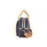 Kit 2 peças Bolsa Maternidade Azul Marinho com Dourado - 4