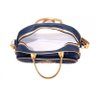 Kit 2 peças Bolsa Maternidade Azul Marinho com Dourado - 7