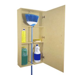 Armário Lavanderia Natural em Mdf [f031] - 1
