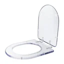 Ver imagem 2 de Assento Sanitario Poliester Carrara Cristal para vaso Deca
