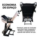 Ver imagem 2 de Esteira Ergonometrica Academia Inclinaçao Bluetooth Saida de Som Comercial Treino Corrida Caminhada