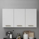 Ver imagem 1 de Armário Aéreo 120 Cm 3 Portas São Luis Valdemóveis Branco
