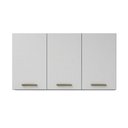 Ver imagem 3 de Armário Aéreo 120 Cm 3 Portas São Luis Valdemóveis Branco