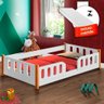 Cama Montessoriana com Colchão Infantil Branca Melissa Divaloto - 4