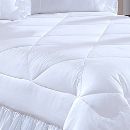 Colcha Casal Queen Coleção Charme Renda 04 Peças - Branco - 4