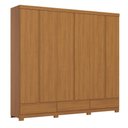 Ver imagem 1 de Guarda Roupa Casal Imperial 6 Portas 9 Gavetas Cinamomo - Móveis Henn